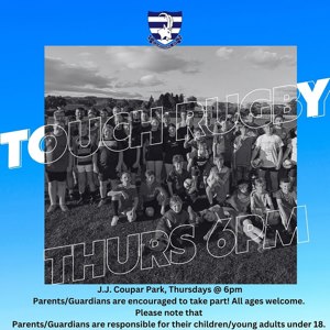 Touch for All Social Rugby Training